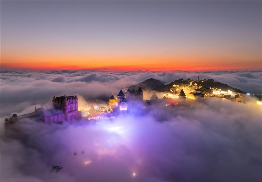 Mê mẩn với vẻ đẹp thần tiên của Bà Nà mùa săn mây