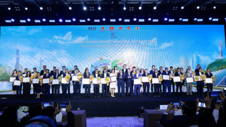 Công bố Top 100 doanh nghiệp bền vững Việt Nam năm 2025